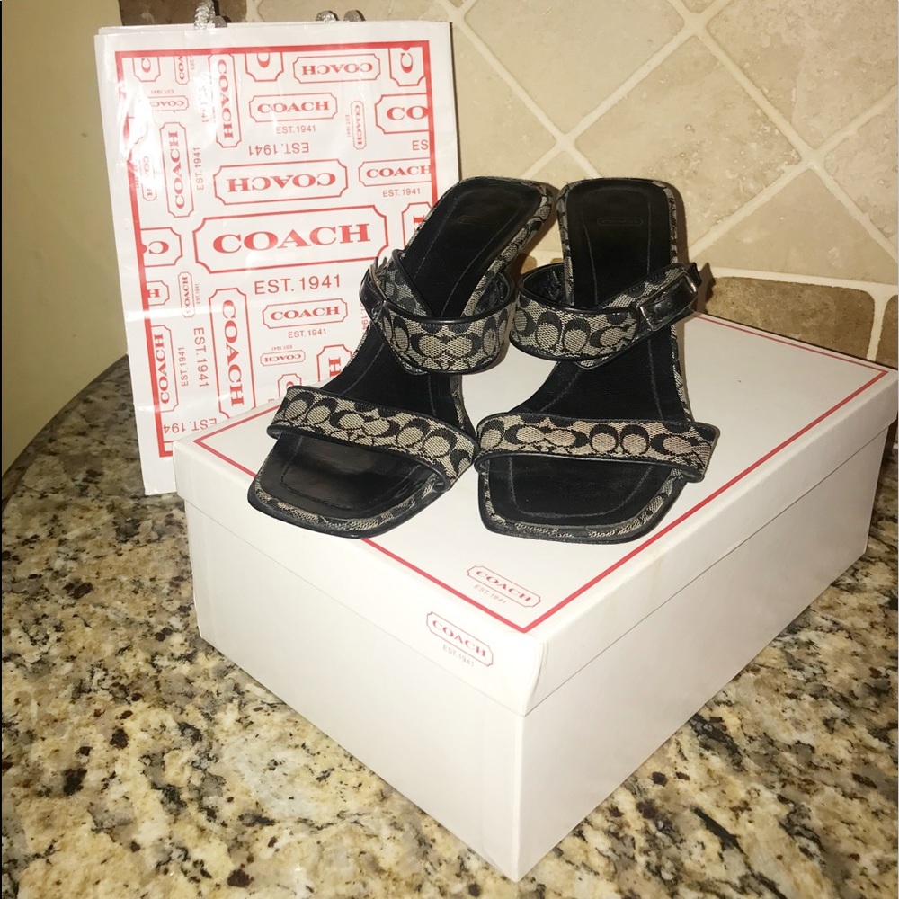 Vintage Authentic Coach Sandals